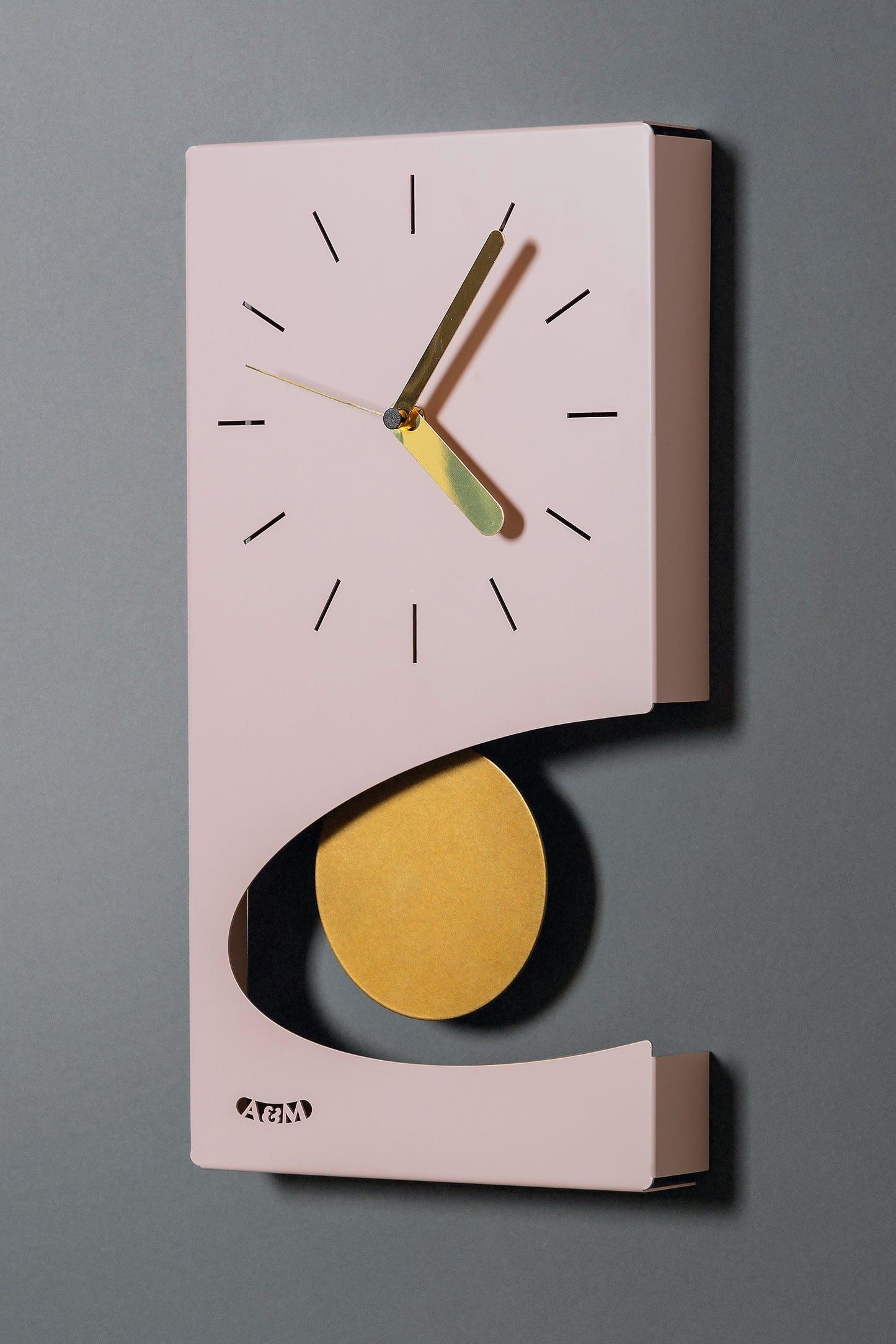 Arti & Mestieri - Horloge Murale Design Moderne À Pendule Eclipse