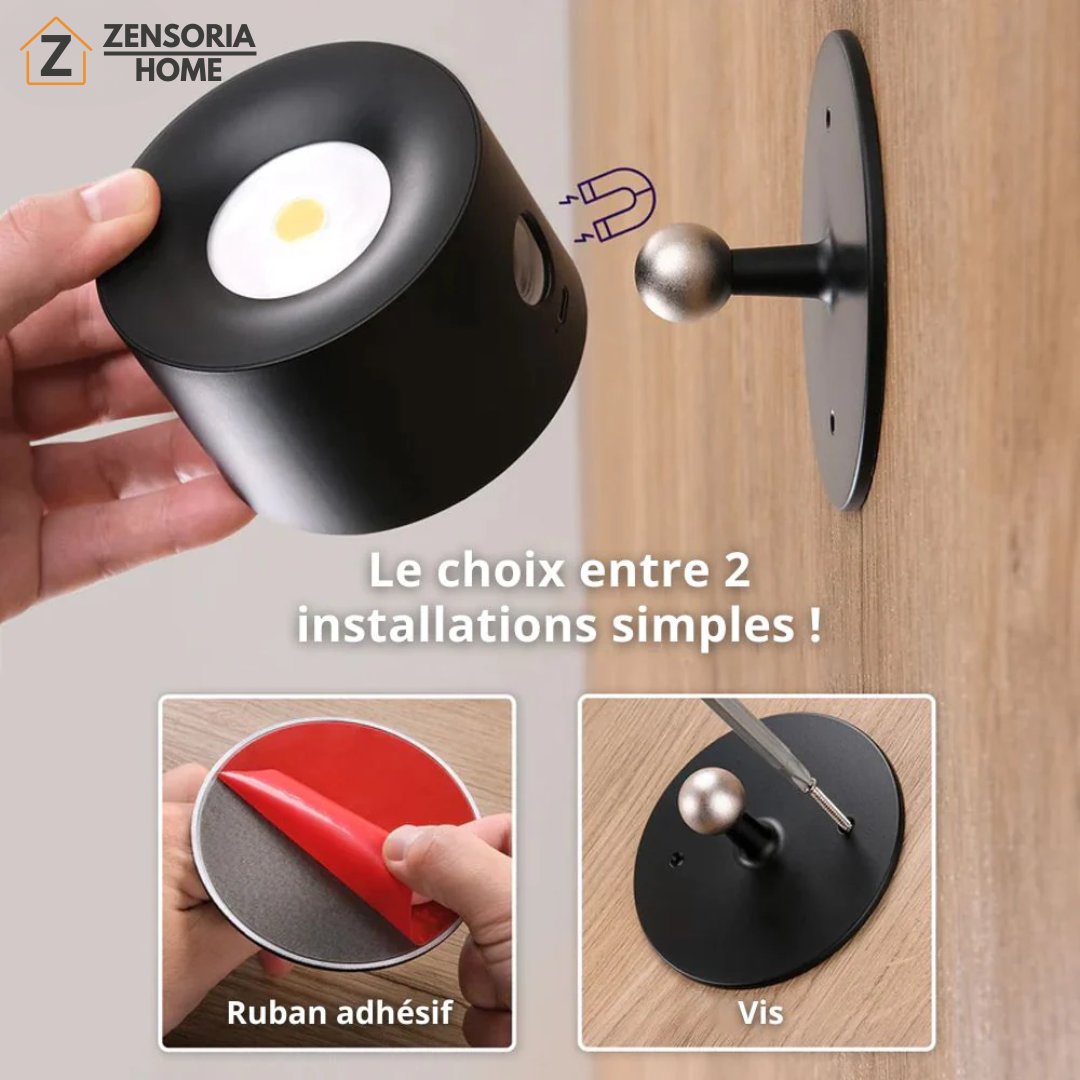 Lampe murale LED sans fil