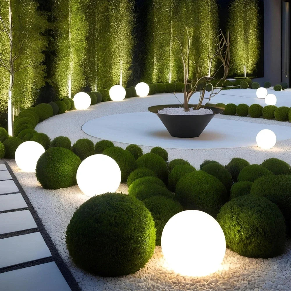 Sphère Lumineuse – Éclairage Design Intérieur & Jardin