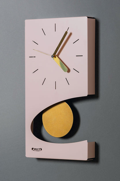 Arti & Mestieri - Horloge Murale Design Moderne À Pendule Eclipse