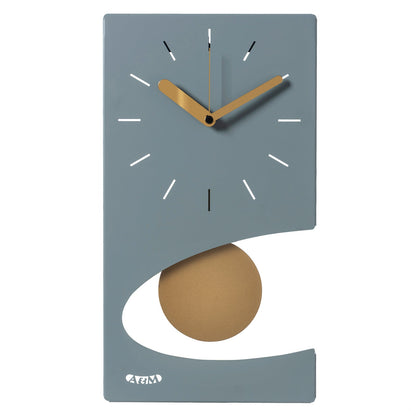 Arti & Mestieri - Horloge Murale Design Moderne À Pendule Eclipse