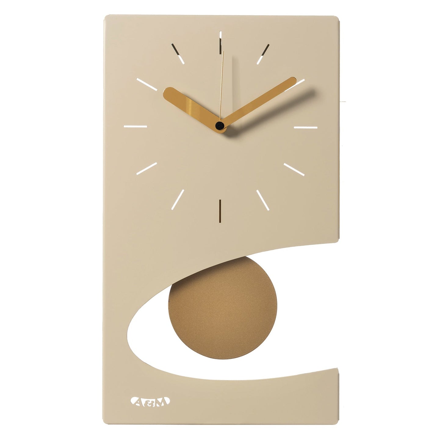 Arti & Mestieri - Horloge Murale Design Moderne À Pendule Eclipse