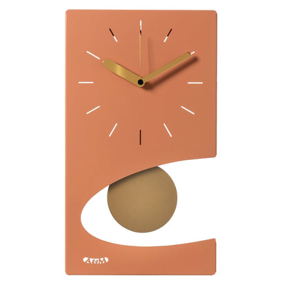 Arti & Mestieri - Horloge Murale Design Moderne À Pendule Eclipse