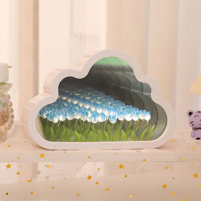 Miroir Tulipes Infini