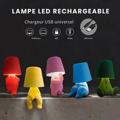 PopLuma - Lampe de table rechargeable USB