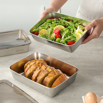 ConservBox - boite en acier inoxydable antibactérien