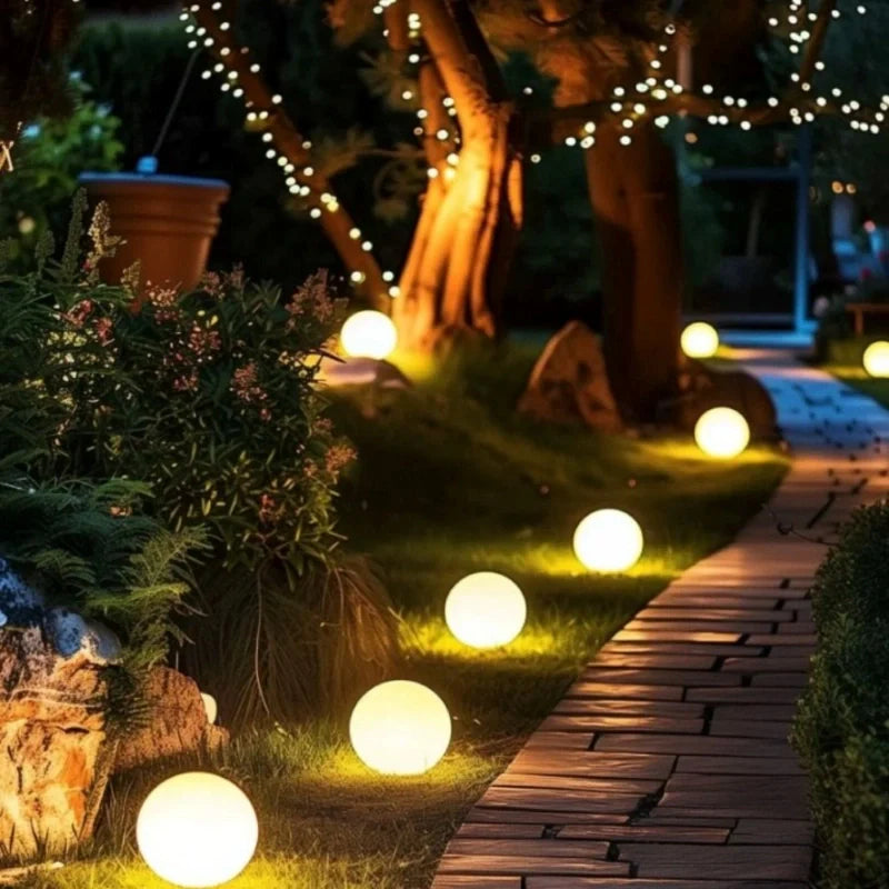Sphère Lumineuse – Éclairage Design Intérieur & Jardin