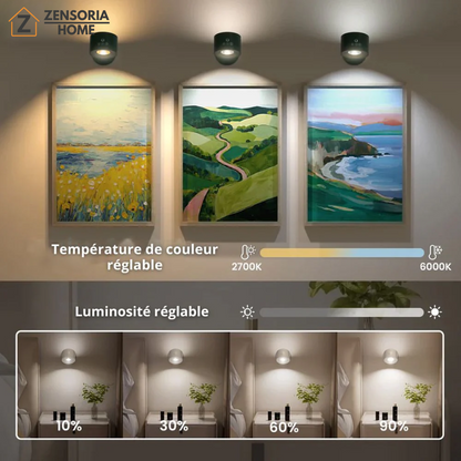 Lampe murale LED sans fil