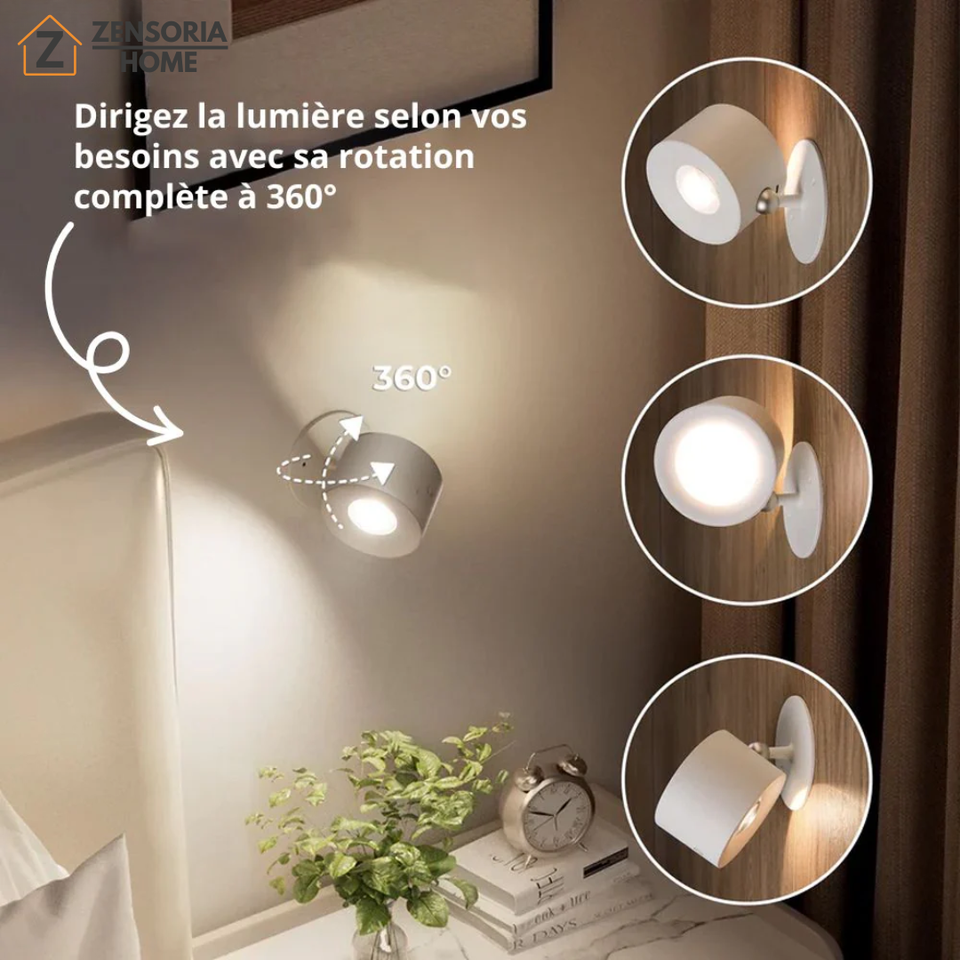 Lampe murale LED sans fil