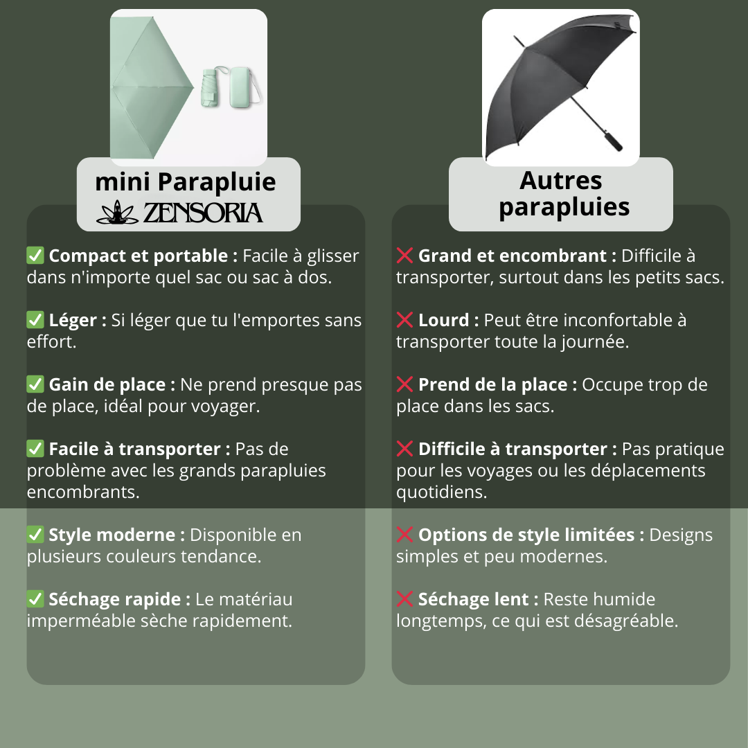 MiniPluie | Mini Parapluie