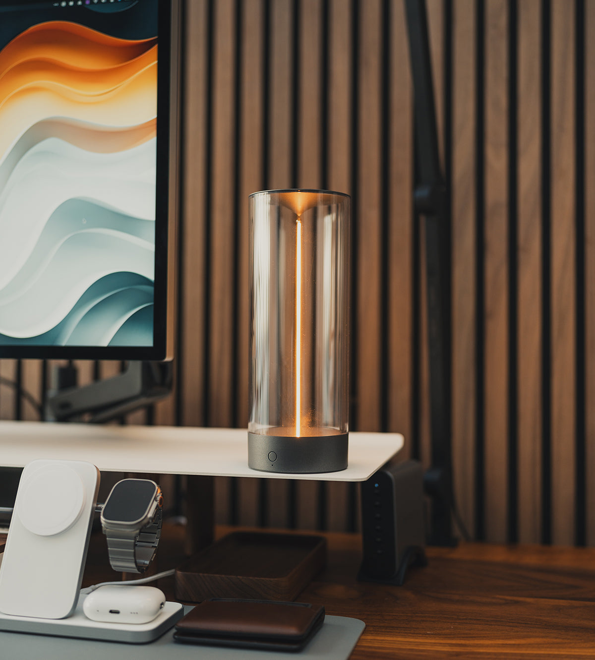 Lampe à faisceau nébuleux