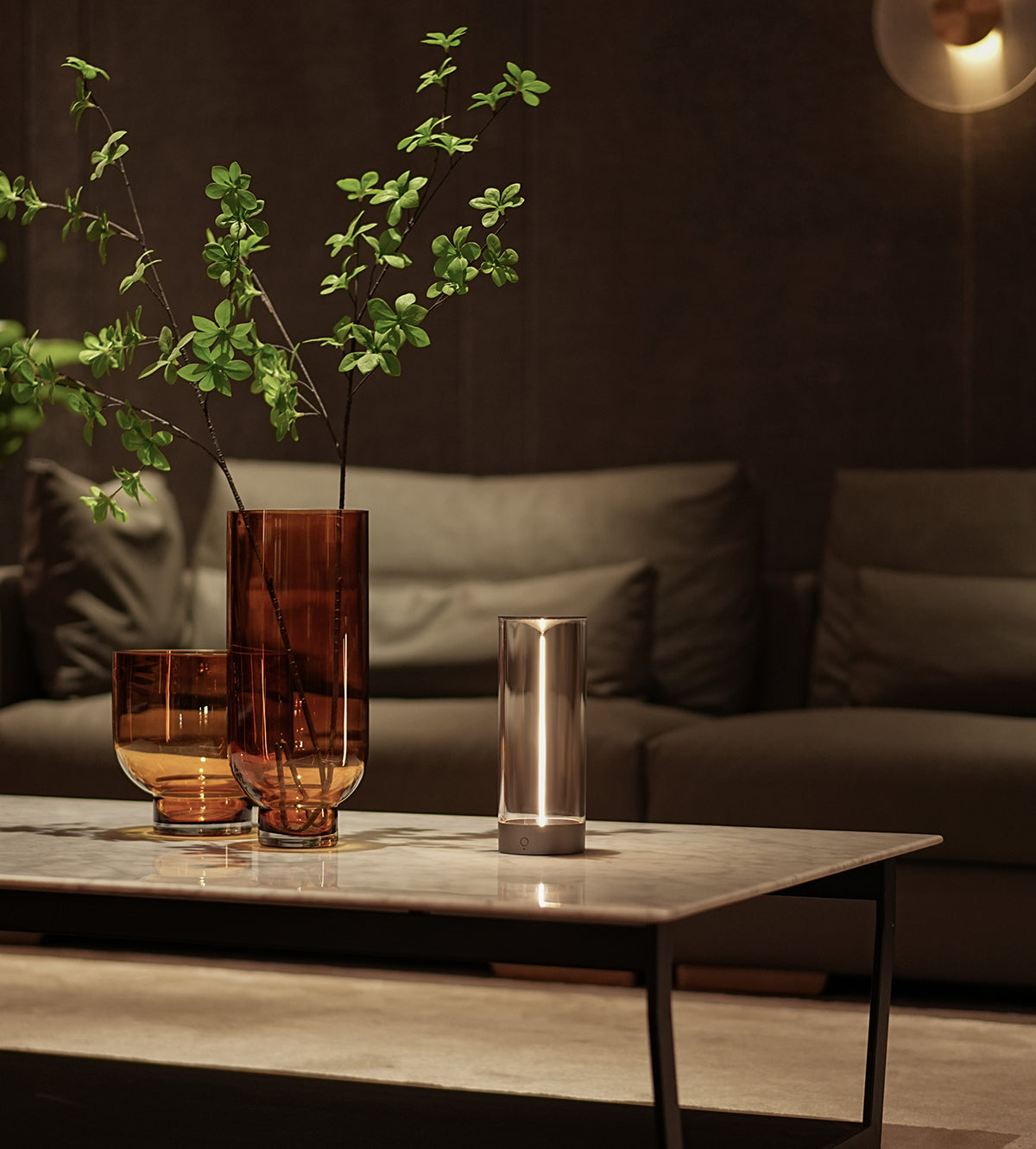 Lampe à faisceau nébuleux