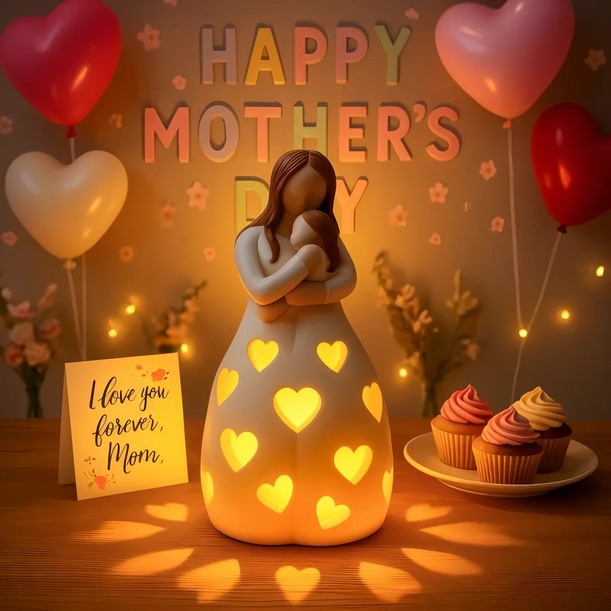 Lampe Cœur de Maman