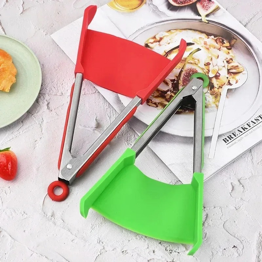 Spatule et pince 2-en-1