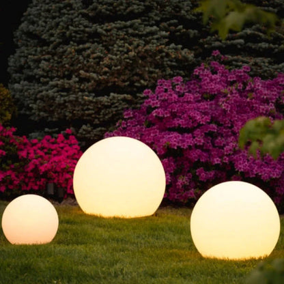 Sphère Lumineuse – Éclairage Design Intérieur & Jardin