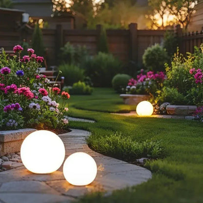 Sphère Lumineuse – Éclairage Design Intérieur & Jardin