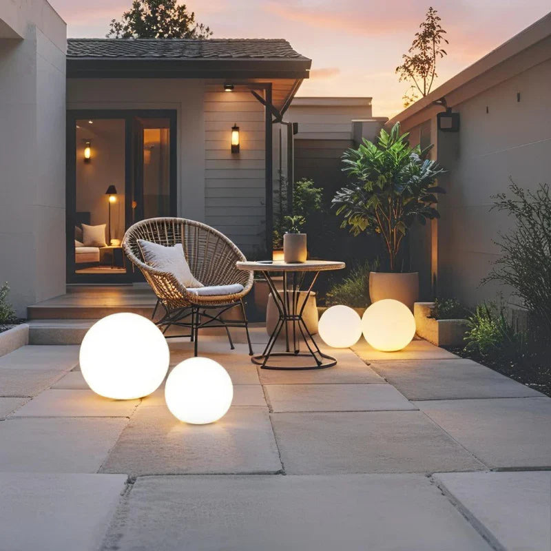 Sphère Lumineuse – Éclairage Design Intérieur & Jardin