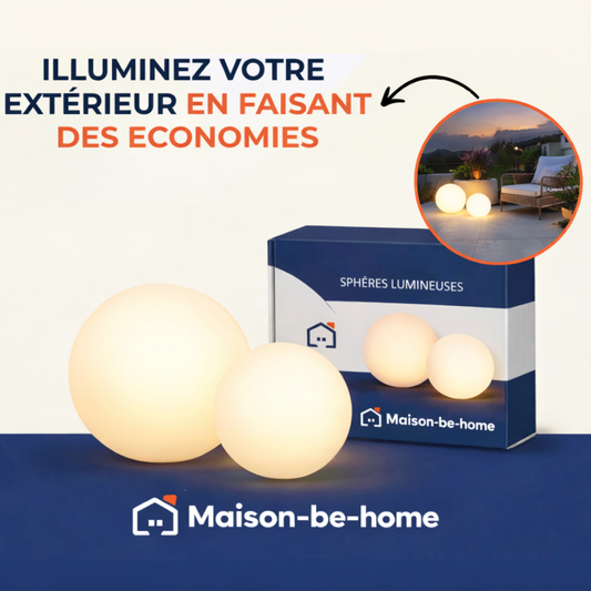 Sphère Lumineuse – Éclairage Design Intérieur & Jardin